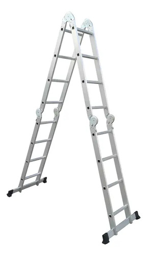 [5462] Escalera De Aluminio Articulada Plegable 4x4 4,7mts Konan