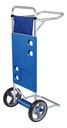 Mor 2495 Carrito Mesa Plegable Porta Sillas Aluminio Color Azul