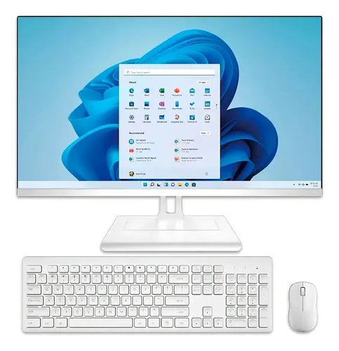 [5568] Pc Kanji All In One 24p I5 8gb Ram 256gb Ssd Windows 11 Home Blanco
