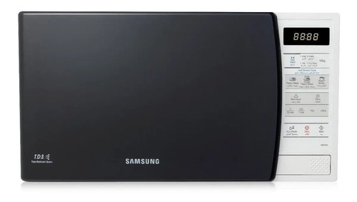 [1760] Microondas Samsung 20lts Blanco Me731k-kd Interior Ceramico