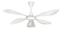 Ventilador De Techo Axel Ax-vt4pl 4 Aspas Metalico 5 Vel 1.2 M Blanco Metal 4