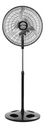Ventilador De Pie Liliana Vpm2016 20  Aspas Metálicas 220v 50.8 Cm Negro Plateado Metal 3