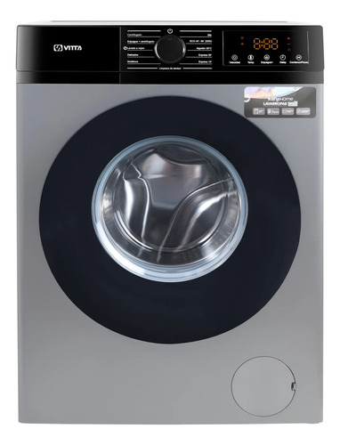 Lavarropas Vitta Inverter 6kg Silver 1200 Rpm Vit-wmcfwt Blanco