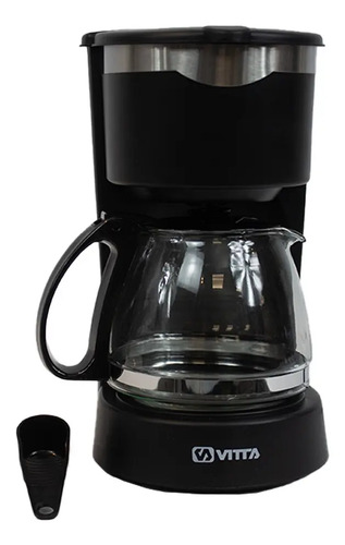 [5712] Cafetera De Filtro Semi-auto Vitta 6 Tazas Caf-cm08000t001 Negro