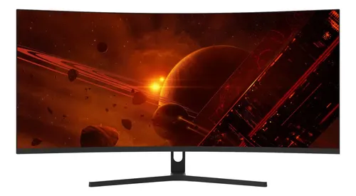 [6135] Monitor Gamer Curvo 34 Pulgadas Wqhd 165hz Kanji Serie Z Negro