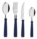 Juego De Cubiertos Tramontina Set Cubiertos X24 New Kolor Azul (03-23199/162)
