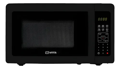 [6057] Microondas Vitta Panel Digital 23l Vit-mw2xlx001 1000w Negro