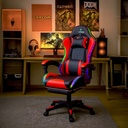 Silla Gamer Luz Rgb Ultrom Respaldo Reclinable Ergonomica