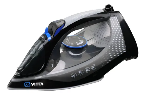 Plancha A Vapor Vitta Vertical 2200w Vit-pl2400 Negro Negro