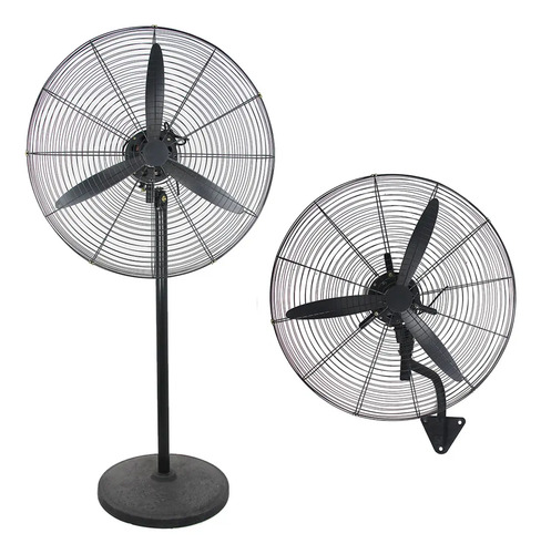 [6631] Ventilador Php 30  180w Industrial Plastico Php-fi3020001 30 Cm Negro Negro Plástico 3