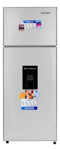 [6122] Heladera Telefunken Con Dispenser 220 Litros Silver Tfk-hd220d Plateado