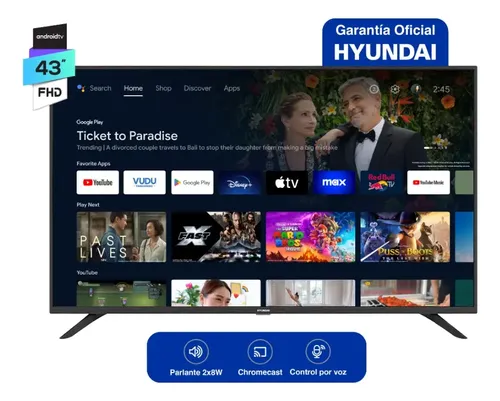 Smart Tv Hyundai 43 Fhd Hyled-43fhd7a
