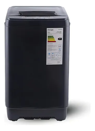 [6058] Kanji Lavarropas Automático 4kg Silver Carga Superior Color Gris