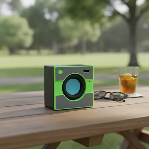 [6777] Parlante Portátil Music Bluetooth Mini Usb Altavoz Verde