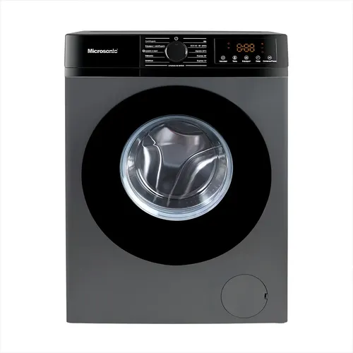 Lavarropas Inverter Automático Microsonic 6kg Frontal Gris Color Gris Grafito