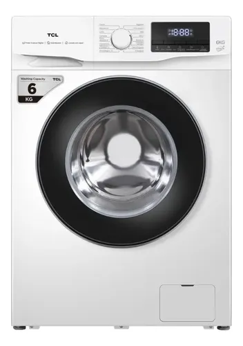 Tcl Lavarropas Effiwash® 1200rpm 6kg Inv. Blanco