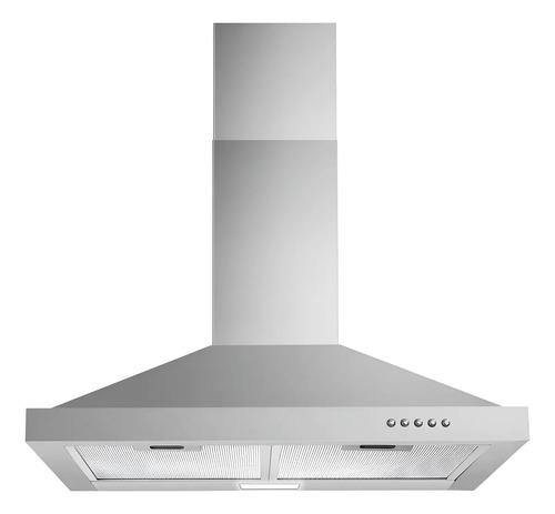Campana Turena Piramidal 60 Cm  Led  Motor/turbo 220v Acero Inoxidable