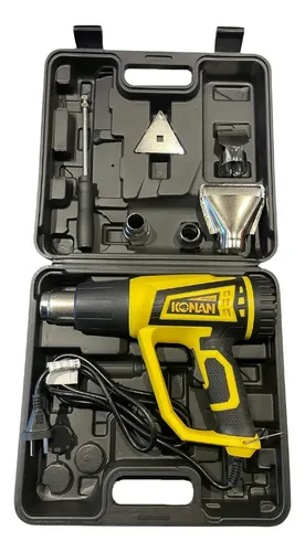 Pistola Calor Konan 2000W +  5 Acces  KPCB2000