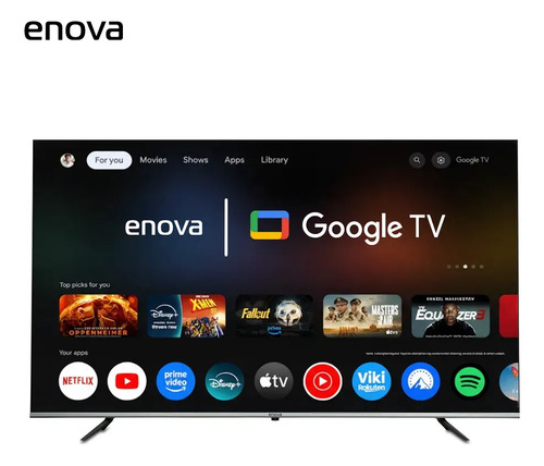 [9258] Tv ENOVA 75" Smart Led 4K UHD Frameless Gloogle Tv(TE75UG10-TDF-NVA)