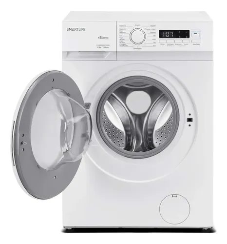 [9282] Lavarropas SmartLife 6,5 kg Inverter Blanco Carga Frontal 1200RPM (SL-WM2610651200W)