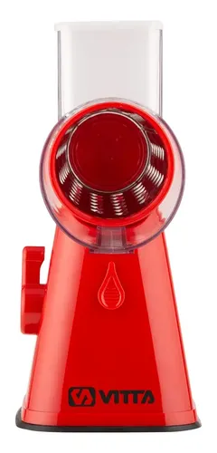 [3988] Rallador Vitta Kjhsaladm01 Acero Inoxidable (Rojo)