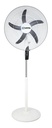 Ventilador De Pie - 20 P Vitta 3 Velocidades Timer 95w 50 Cm 50 Blanco Negro Plástico 5
