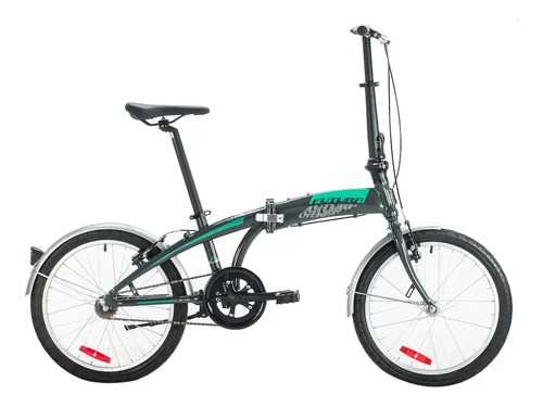 [4293] Bicicleta Urbana Plegable Futura Origami 2022 R20 Color Gris