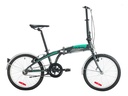 Bicicleta Urbana Plegable Futura Origami 2022 R20 Color Gris