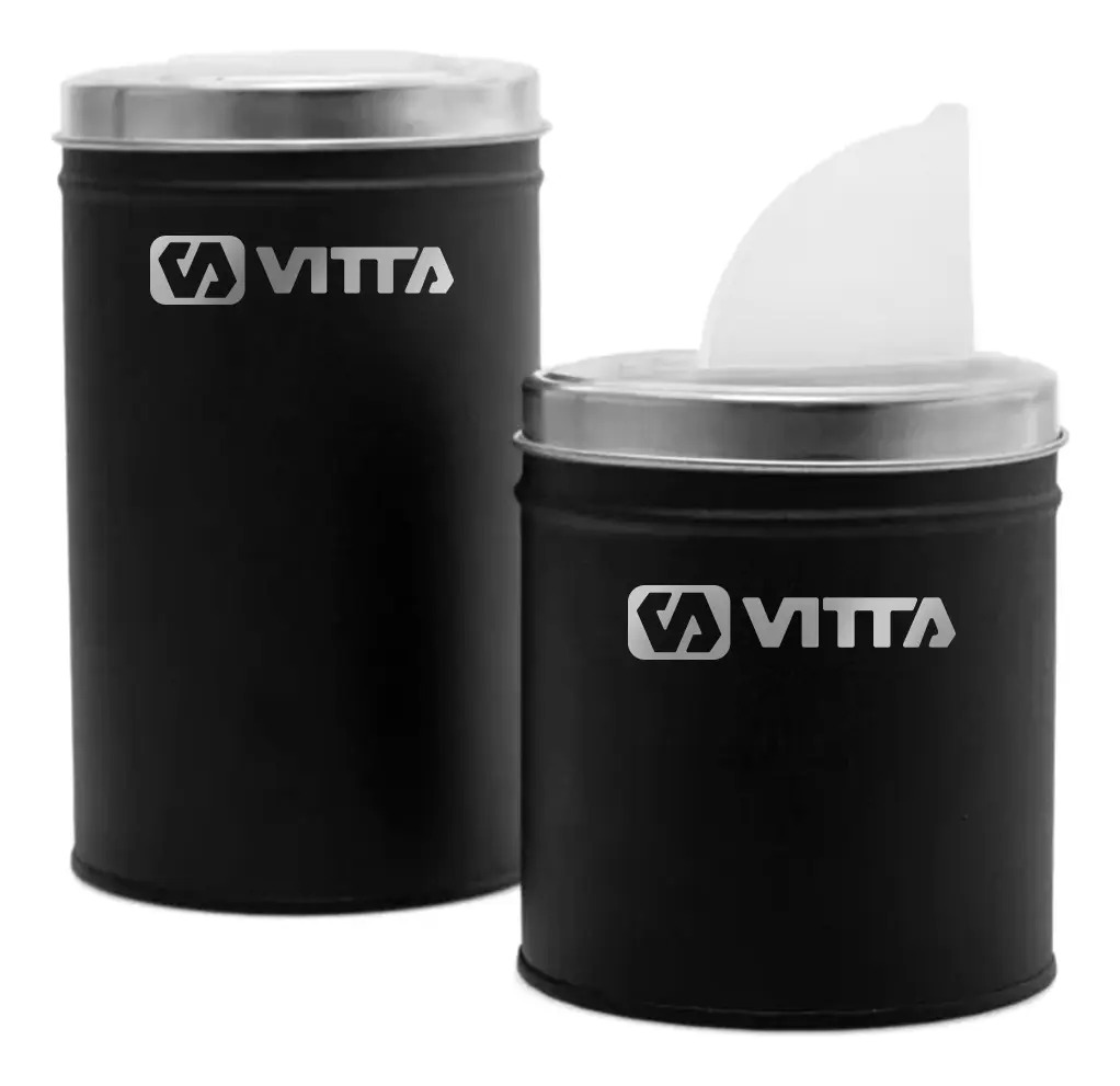 [4537] Set Equipo De Mate Yerbera Azucarera  Vitta (Negro)