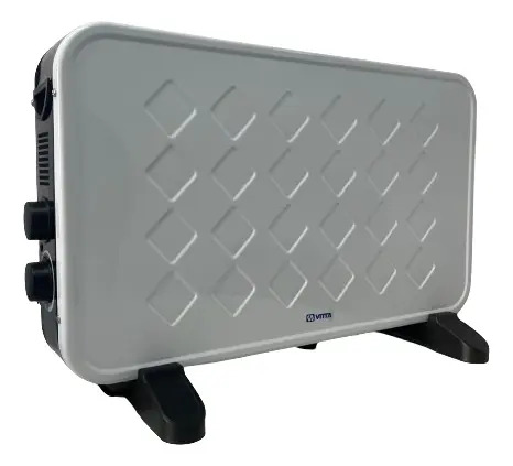 [4121] Convector Electrico C/termostato 1000/2000w Vitta  (Blanco)