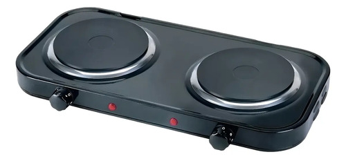 [4760] Anafe Eléctrico - Kanji Kjh-hp2200std Color Negro - 2 Hornallas