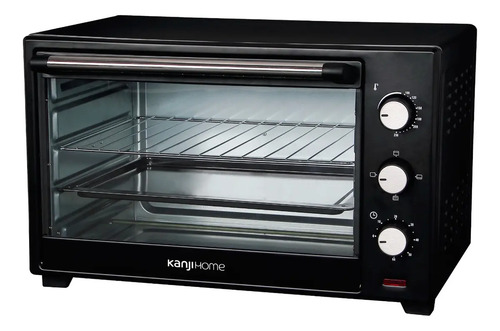 [2624] Horno Electrico Kanji 28l 1600w Kjh-he280011600s Negro