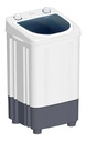 Lavarropas Semi Automático Carga Enjuague 6 Kg Kanji Xpb60. Blanco