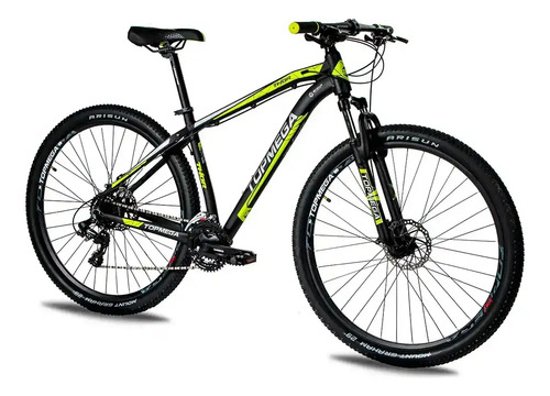 [5139] Bicicleta Mtb Top Mega Thor R29 V24 Shimano - Freno A Disco. Negro 18  