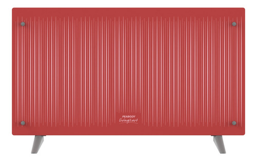 Vitroconvector Plano Peabody 2000w Pe-vc20rr Rojo Rojo