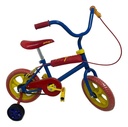 Bicicleta R12 Cross Infantil Nene Futura Color Azul 12 "