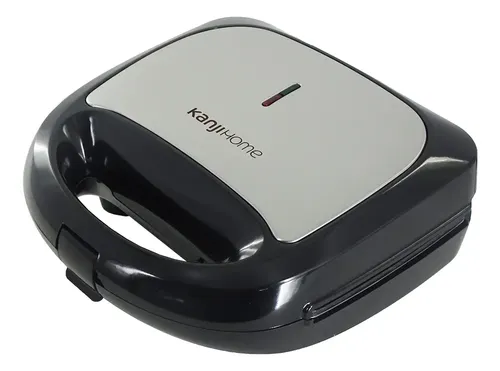 Sandwichera 4 En 1 Kanji Home Kjh-sm750m3n1-03 Color Negro Plateado