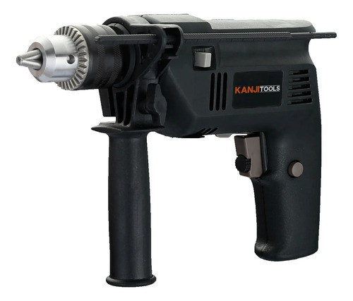 [5924] Taladro De Impacto Kanji Tools 13mm 800w Kit-tp8001pb Negro 50 Hz/60hz
