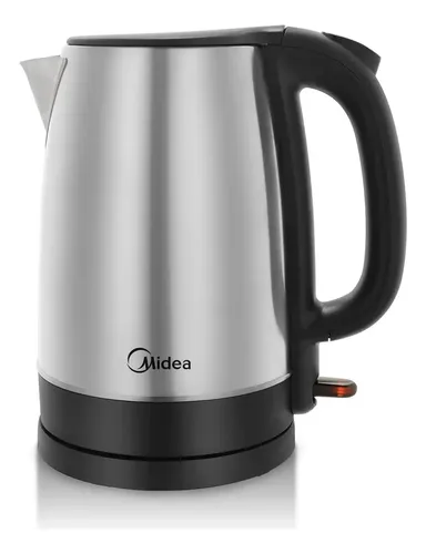[5858] Pava Eléctrica Midea Acero Inoxidable 1,7 Lts. Color Plateado