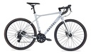 Bicicleta De Gravel R700c Fiat 500 Aluminio Rodado 28.5 Gris Gris R28.5