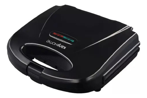 [6084] Sandwichera Electrica Kanjihome Kjh-sm700sb01 Negra 700wcts Color Negro