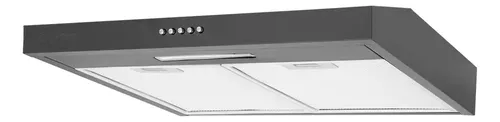 [6228] Extractor Purificador Kanji De Cocina 3v Luz Led 120w Filtro Negro