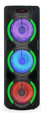[6235] Torre De Sonido Parlante Ultrom Waikiki 3000w Bluetooth - Negro
