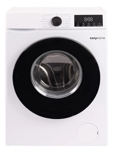 Lavarropas Kanji Kjh-wmcfwt8k 8kg Inverter Frontal Blanco Blanco