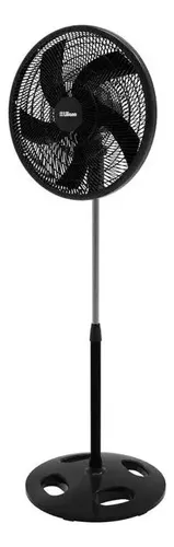 [4713] Ventilador De Pie Liliana 20 Vp20p 90w Cantidad De Aspas 5 Color De La Estructura Negro Color De Las Aspas Negro