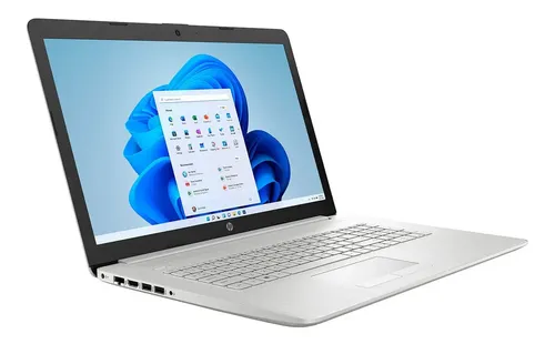 [4604] Notebook Hp 17.3 I3 11gen 8gb Ram 256gb Ssd Natural Silver Plateado