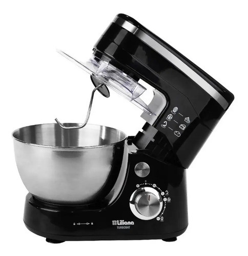 Batidora De Pie Liliana Turbobat Ab914 Negra Color Negro Frecuencia 50 Hz X 60 Hz