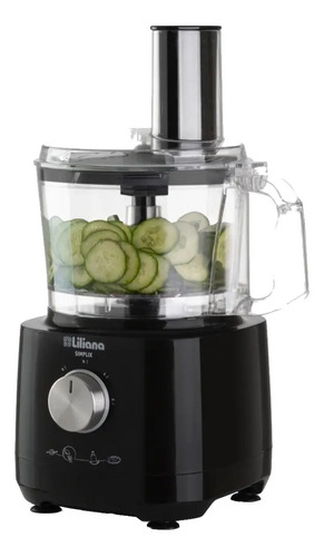 [3743] Procesadora Liliana Simplix Am700 5 Funciones 1.2 Lts 2 Vel Color Negro