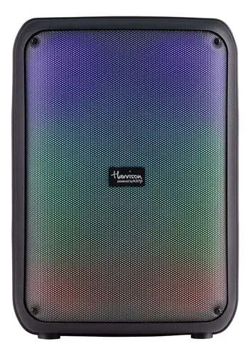 Parlante Kanji Harrison Indie Kj-indie Luces Led - Negro