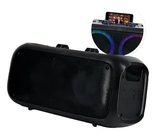 [3703] Parlante Portátil Harrison Volt Kanji Kja760f 1500w Color Negro